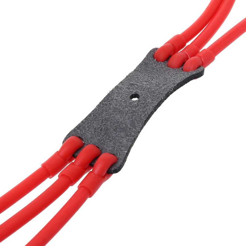 Speargun Rubber Band - Slingshot Band Group Leather Pocket Rubber