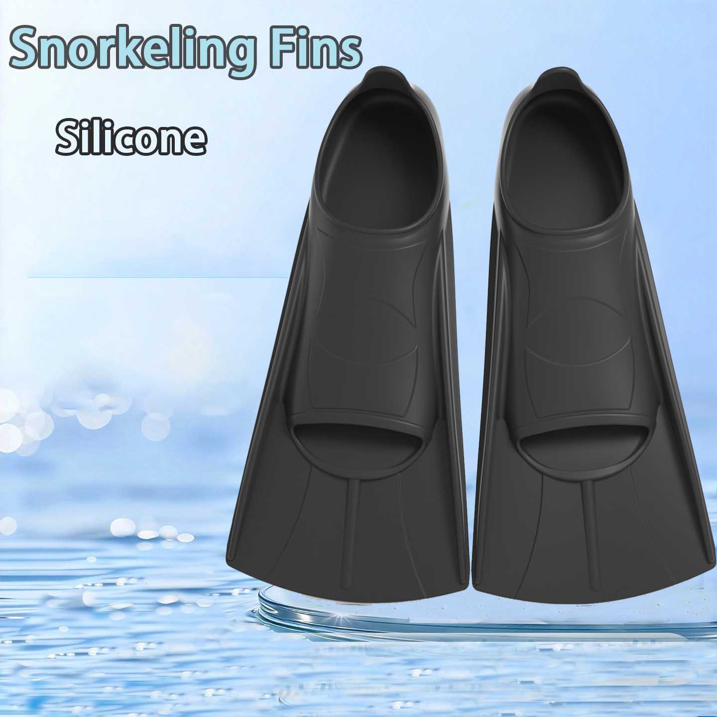 Fin Diving Blade - Swimming Flipper Silicone Women Men Fins