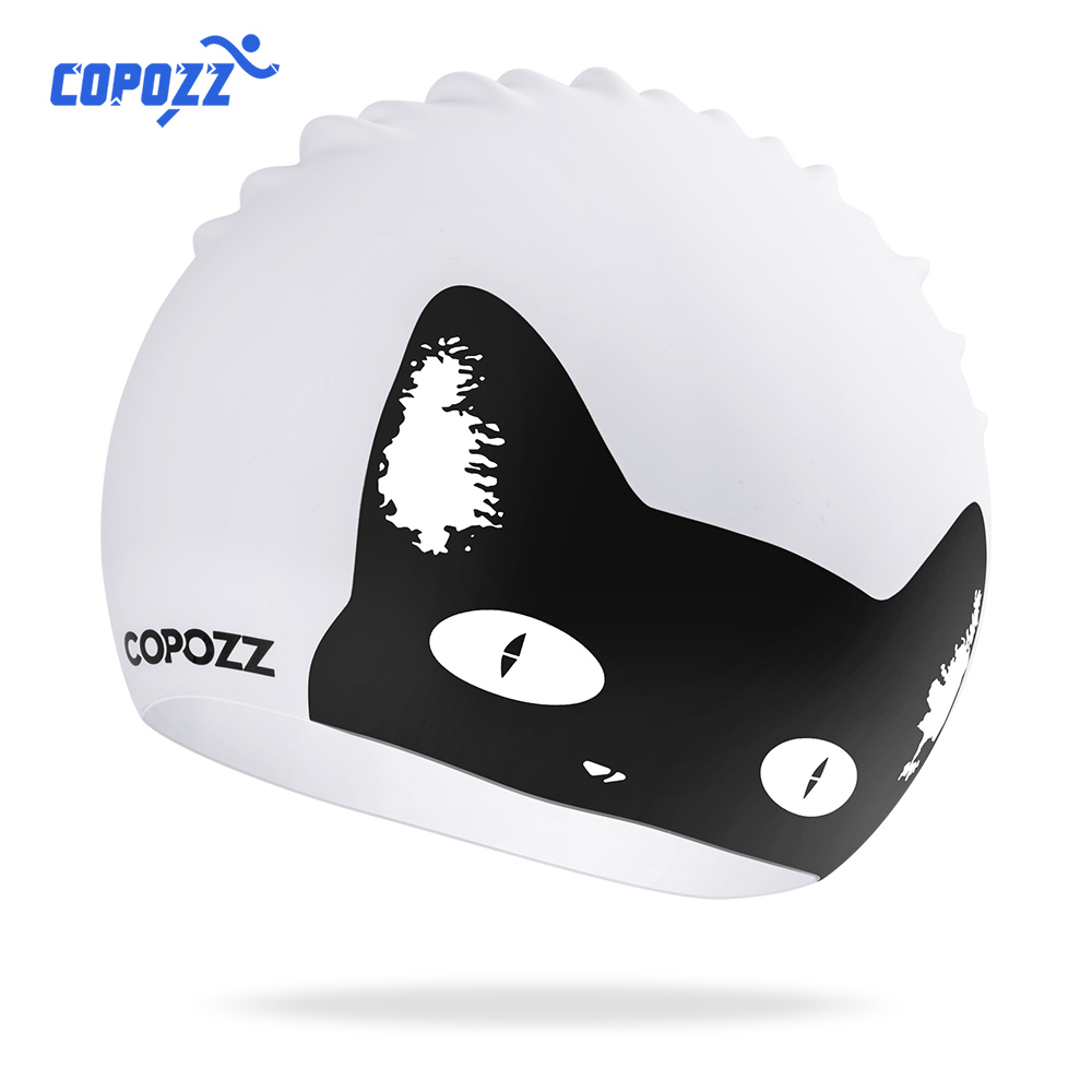 COPOZZ Waterproof Silicone Swi - Aquatic Sports Hat 评论和价格