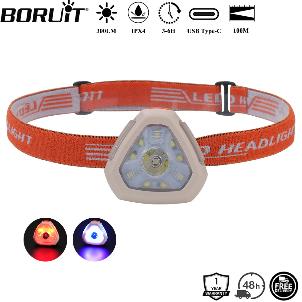 BORUiT 300LM Cap Clip LED Head - Aquatic Sports Hat 评论和价格